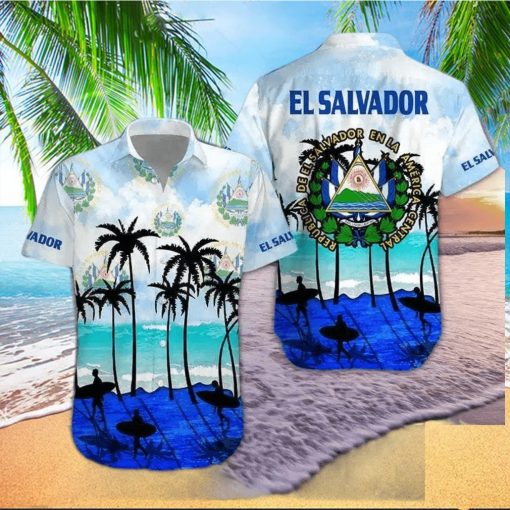 Tropical El Salvador America Beach Aloha Hawaiian Shirts