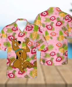 Tropical Flowers Pineapple hawaiian shirt