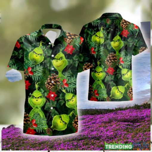 Tropical Grinch Set 3D Hawaiian Shirt And Short Gift For Men And Women