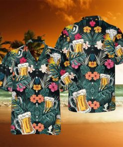 Tropical Hawaiian Aloha Shirts For Beer Drinker Beer Lovers hawaiian shirt