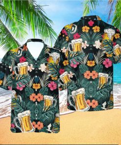 Tropical Hawaiian Aloha Shirts For Beer Drinker Beer Lovers hawaiian shirt