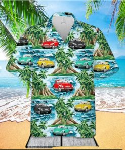 Tropical Island Multi Color Cars Hawaiian Shirts