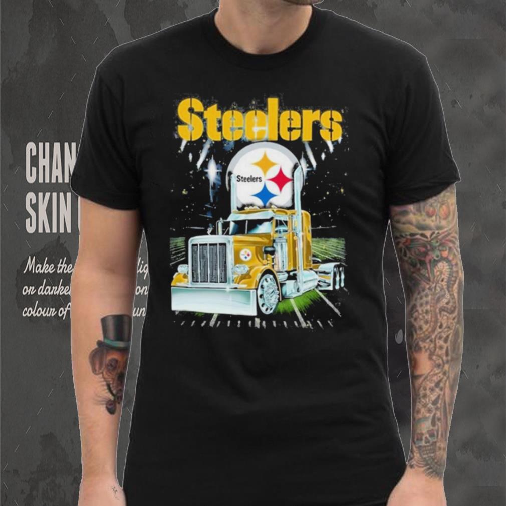 Pittsburgh Steelers Christmas Truck Ugly Christmas 3D Hoodie