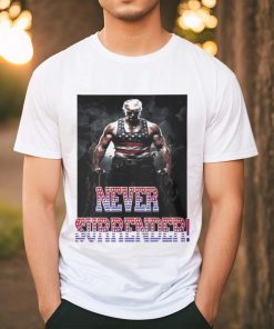 Trump Never Surrender Mugshot Shirt