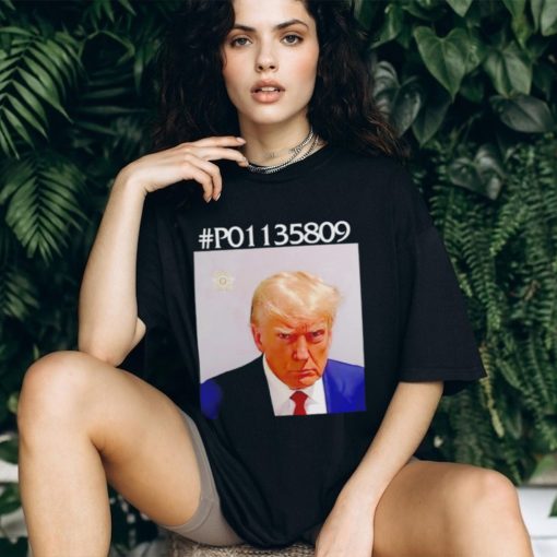 Trump mugshot at Fulton County Sheriff’s Office shirt