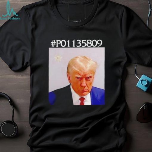 Trump mugshot at Fulton County Sheriff’s Office shirt