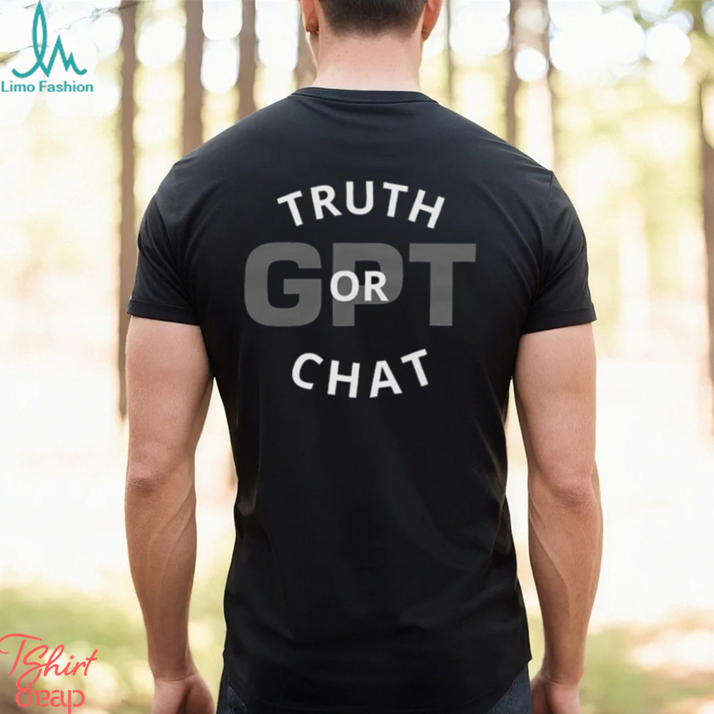 Truth GPT Or Chat GPT Basic T shirt Truth GPT Or Chat GPT Basic T shirt