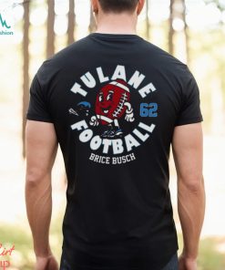 Tulane Green Wave Brice Busch 2023 NCAA Football shirt