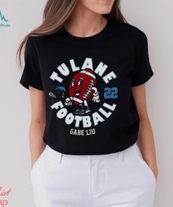 Tulane Green Wave Gabe Liu 2023 NCAA Football shirt