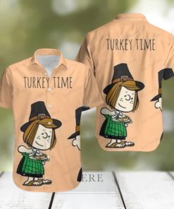 Turkey Time It s The Great Pumpkin Charlie Brown Halloween Beeteeshop Hawaii Shirt