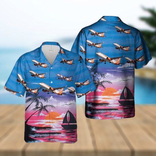 UK easyJet Plane Hawaiian Shirt