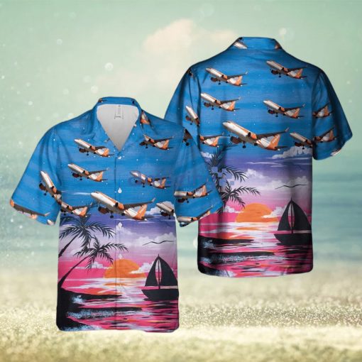 UK easyJet Plane Hawaiian Shirt