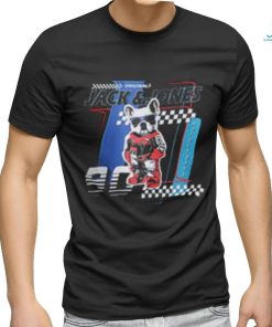 URBAN RACERS by JACK&JONES Black Racer Doggo Print T shirt