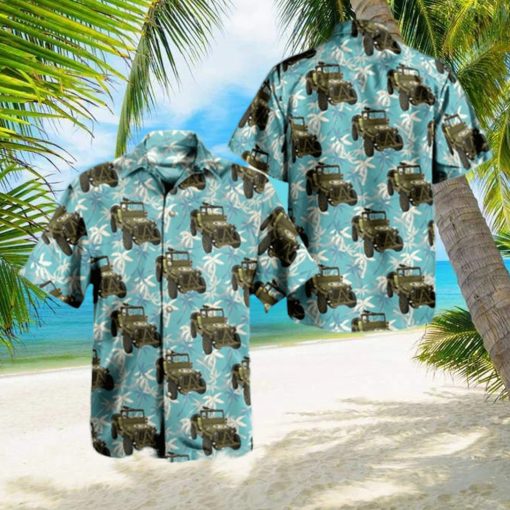 US Army Jeep Willys Hawaiian Shirt