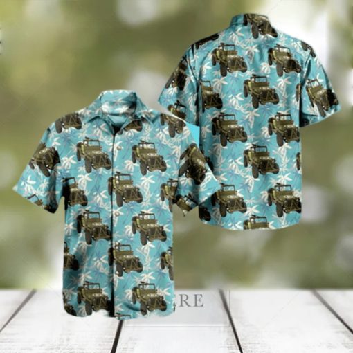 US Army Jeep Willys Hawaiian Shirt