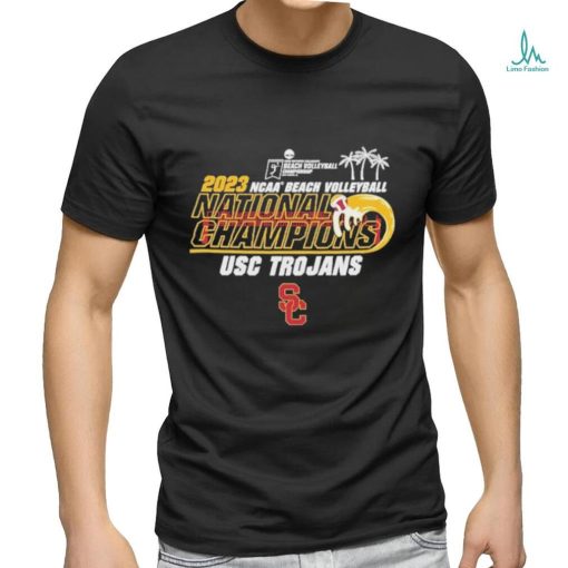 USC Trojans Blue 84 2023 NCAA Beach Volleyball National Champions Shirt