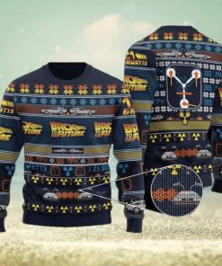 Ugly Back To The Future Ugly Christmas Sweatshirt Back To The Future Xmas Sweater Trending Christmas Sweater