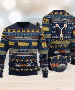 Ugly Back To The Future Ugly Christmas Sweatshirt Back To The Future Xmas Sweater Trending Christmas Sweater