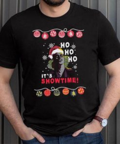 Ugly Christmas Beetlejuice Ho Ho Ho Santa It’s Showtime T Shirt