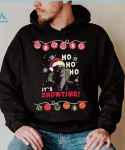 Ugly Christmas Beetlejuice Ho Ho Ho Santa It’s Showtime T Shirt