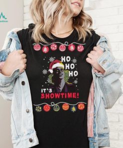 Ugly Christmas Beetlejuice Ho Ho Ho Santa It’s Showtime T Shirt