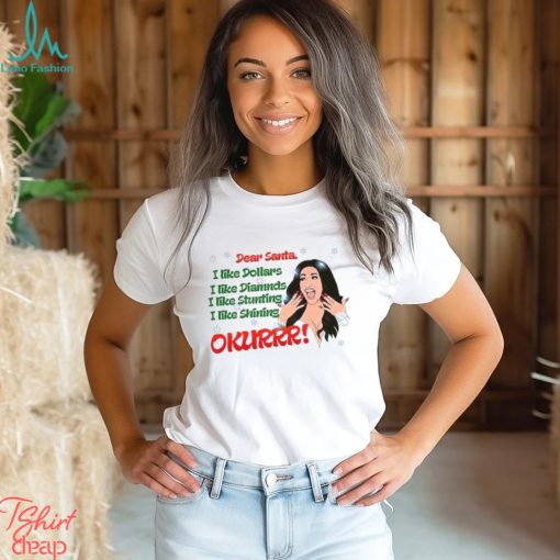 Ugly Christmas t shirt, Cardi B All I Want for Christmas is Shmoney Unisex t shirt