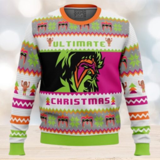 Ultimate Warrior Christmas Pro Wrestling Ugly Christmas Sweater