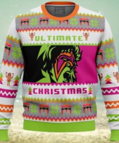 Ultimate Warrior Christmas Pro Wrestling Ugly Christmas Sweater