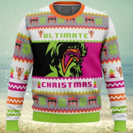 Ultimate Warrior Christmas Pro Wrestling Ugly Christmas Sweater