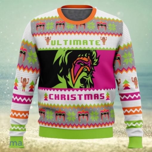 Ultimate Warrior Christmas Pro Wrestling Xmas Ugly Christmas Sweater Christmas Gift For Men And Women