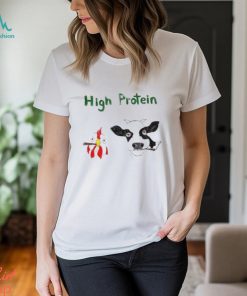 Unfortunate Portrait Chicken And Dairy Cow High Protein Shirt