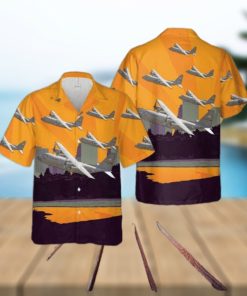 Us Air Force 96th Airlift Squadron Minnesota Flying Vikings Lockheed C 130 Hercules 5 Hawaiian Shirt