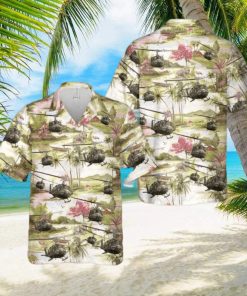 Us Army Bell Uh 1 Huey Hawaiian Shirt