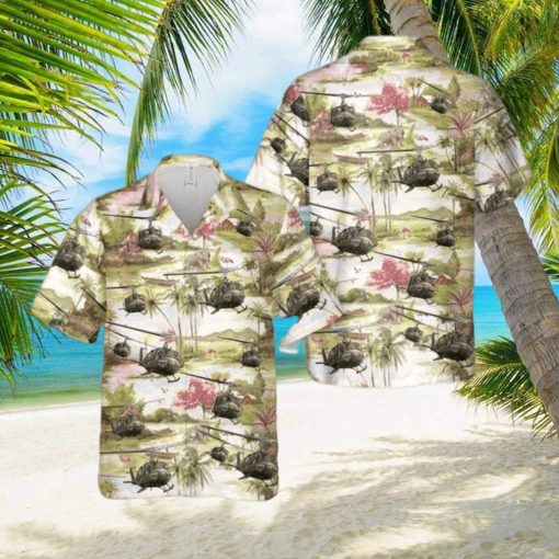 Us Army Bell Uh 1 Huey Hawaiian Shirt