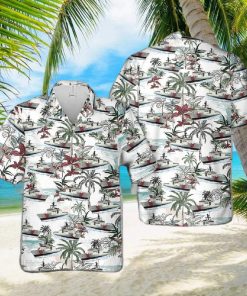 Us Coast Guard Uscgc Bertholf Hawaiian Shirt