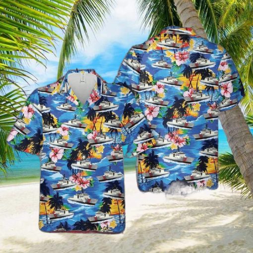 Us Coast Guard Uscgc Bertholf Hawaiian Shirts