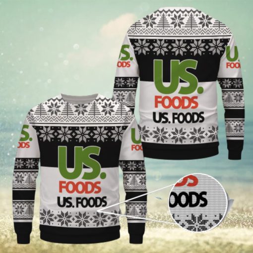 Us Foods Merry Christmas Ugly Sweater Uniform