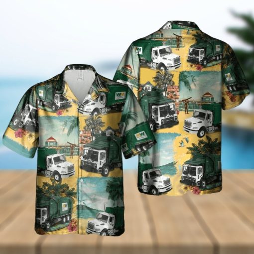 Us Waste Collector Garbage Hawaiian Shirt