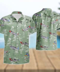 Usa Airplanes Aloha Summer Hawaiian Shirt And Short