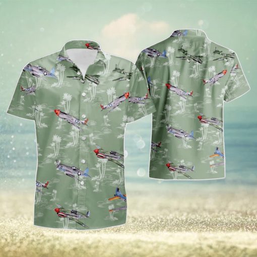 Usa Airplanes Aloha Summer Hawaiian Shirt And Short