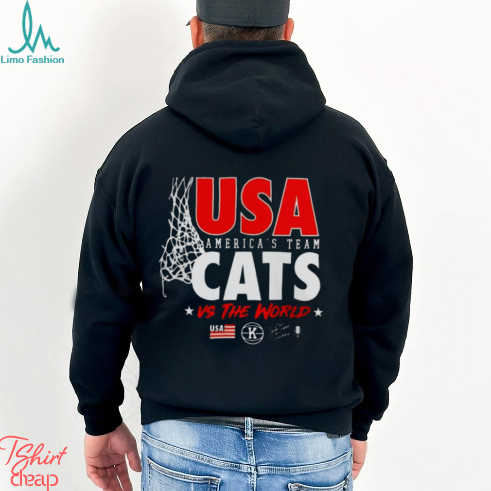 Usa america's team cats vs the world Shirt - Limotees