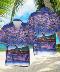 Usmc Ah 1 Super Cobra Hawaiian Shirt