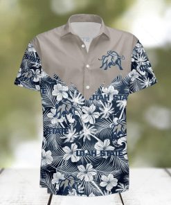 Utah State Aggies 3D Hawaiian Shirt Tropical Seamless NCAA