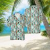 American Traditional Flash Tattoo Skull Hawaiian Shirt And Shorts