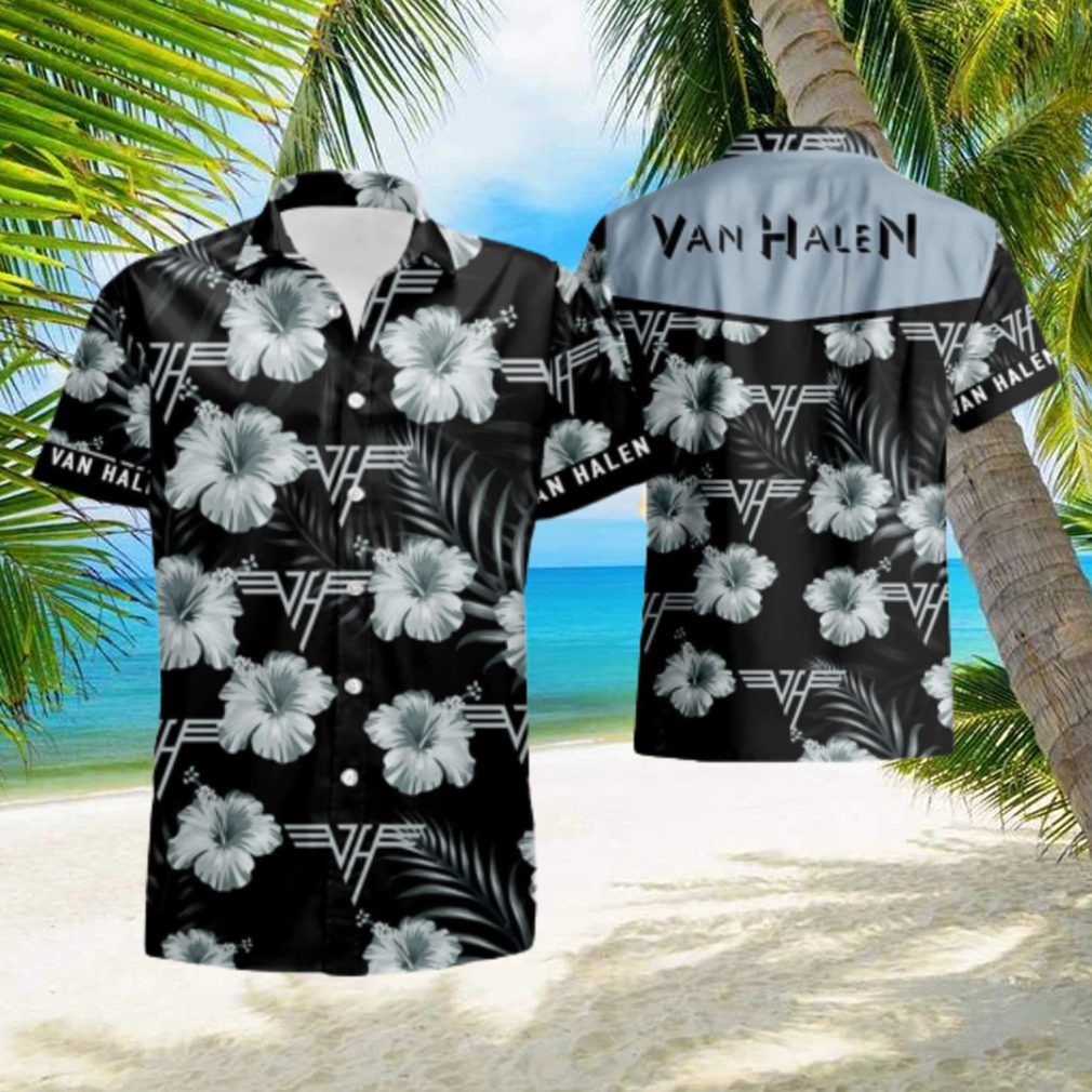 Van Halen Tommy Bahama 2023 Summer Hawaiian Shirt - Limotees
