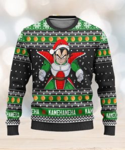 Vegeta Dragon Ball Anime Xmas Ugly Christmas Sweater Gift For Men Women