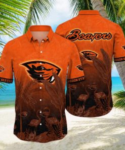 Vintage Aloha NCAA Oregon State Beavers Hawaiian Shirt