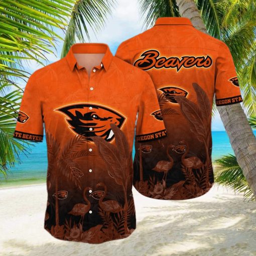 Vintage Aloha NCAA Oregon State Beavers Hawaiian Shirt