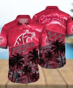 Vintage Aloha NCAA Washington State Cougars Hawaiian Shirt Practical Beach Gift