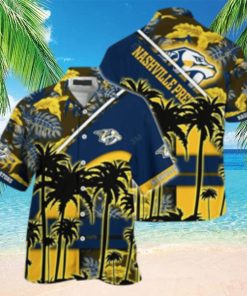 Vintage Aloha NHL Nashville Predators Hawaiian Shirt Beach Gift For Him